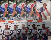 Lot de 10 Cartes Postales - COFIDIS 2003 - CHRIS PEERS - JO PLANCKAERT