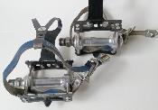 CAMPAGNOLO SUPER RECORD TITANE PISTA PEDALS - Pédales 9/16 x 20