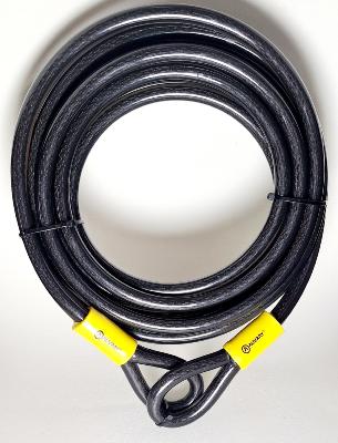 Antivol AUVRAY STELLcable pour vélo / moto 180cm diamètre 12mm