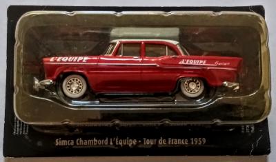 Miniature 1/43 NOREV SIMCA CHAMBORD " L'Equipe " 1959