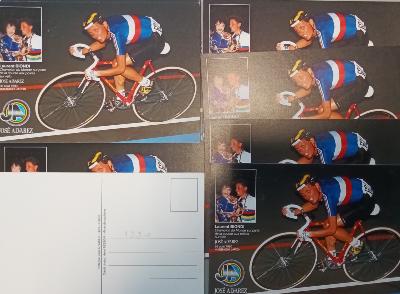 Lot de 10 Cartes Postales - LAURENT BIONDI 1990