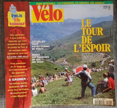 VELO MAGAZINE - Mensuel 355 - 07/1999 Special Tour