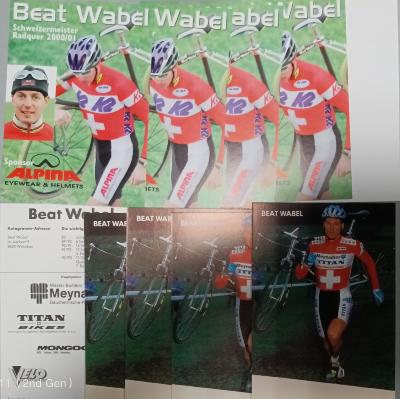 Lot de 10 Cartes Postales - BEAT WABEL