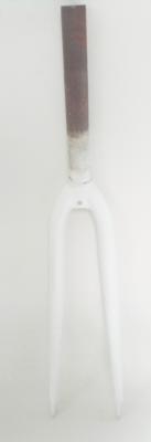 WHITE STEEL FORK - GABEL - Fourche 700 Blanche