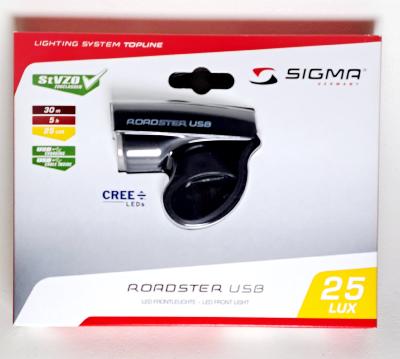 Eclairage Vélo SIGMA Roadster 45 USB