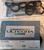 SHIMANO 2 Rondelles joint flasque de moyeux ULTEGRA 21406006