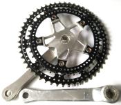 STRONGLIGHT BLACK 105 CRANKSET   - 170 - 42/53 T-  Pedalier 14x125