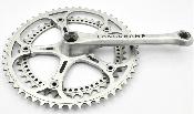 LONGCHAMP   CRANKSET ARM 172.5 mm + 2 CHAINRINGS -  52 / 42 T  - Manivelle Droite +  2 Plateaux