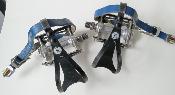 CAMPAGNOLO SUPER RECORD TITANE PISTA PEDALS - Pédales 9/16 x 20