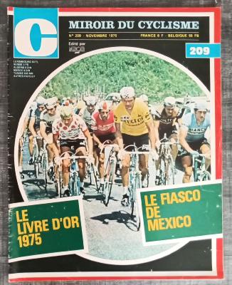  MIROIR DU CYCLISME - Mensuel - n°209  11/1975 - Livre d'or 1975