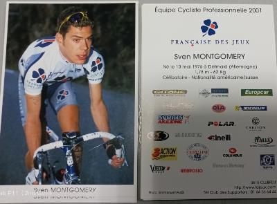 Lot de 10 Cartes Postales - FDJ - SVEN MONTGOMERY