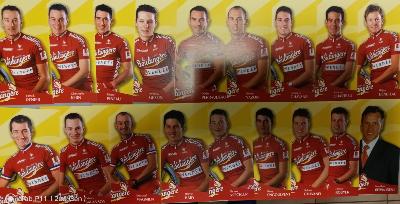 Lot de 18 Cartes Postales - EQUIPE LA BOULANGERE 2003