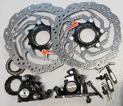 KIT SHIMANO DISC BRAKES - Paire étriers de frein NEUF + disques BR-RS 305