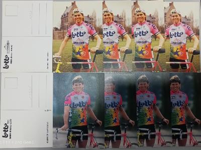 Lot de 10 Cartes Postales - LOTTO MBK - FABRICE NAESSENS 91/92