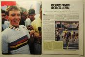  VELO MAGAZINE - Mensuel - n°225  09/1987 - Roche rejoint Merckx