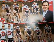 Lot de 10 Cartes Postales - EQUIPE LA BOULANGERE 2004