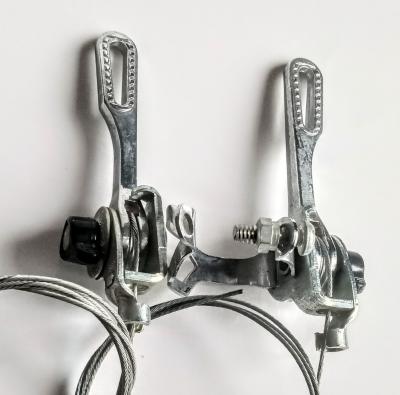 HURET DERAILLEURS LEVERS - Manettes de dérailleur + collier