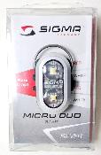 Eclairage Vélo SIGMA Micro Duo LED Piles