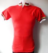 RED WORLD JERSEY - Maillot polyamide acrylic