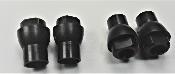 4 WEINMANN PLASTIC HOUSING STOP - 4 Butées de gaine plastiques