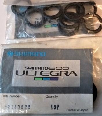 SHIMANO 2 Rondelles joint flasque de moyeux ULTEGRA 21406006