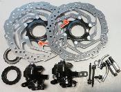 KIT SHIMANO DISC BRAKES - Paire étriers de frein NEUF + disques BR-RS 305