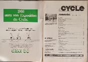 LE CYCLE - Mensuel 60 - 08/1980