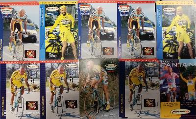 Lot de 10 Cartes Postales - MARCO PANTANI