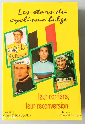 Les stars du cyclisme Belge - BOOK - Livre - Leur carrière 1996