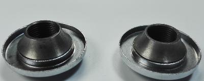 2 MAILLARD SPIDEL REAR HUB 9.5 x 11 CONES - 2 Cones de moyeu arrières