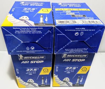 25 / 50 MICHELIN AIRSTOP INNER TUBS  - Chambres à air 27.5 x1.90 2.50 - 48/62 584 Presta